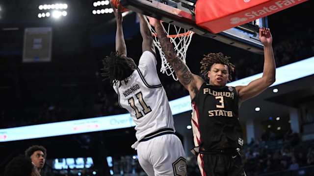 Georgia Tech Forward Baye Ndongo vs Florida State